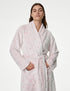 Fleece Polka Dot Dressing Gown